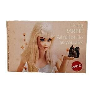 1969 Living Barbie As Full Of Life As You Are Catalog Booklet Mattel Collectors